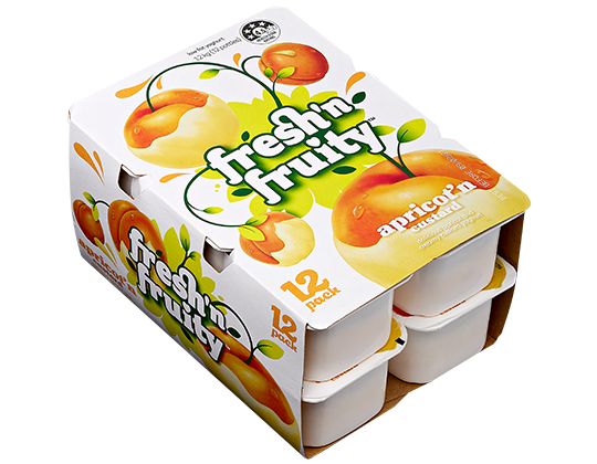 Fresh'n Fruity™ Apricot'n Custard 12 pack